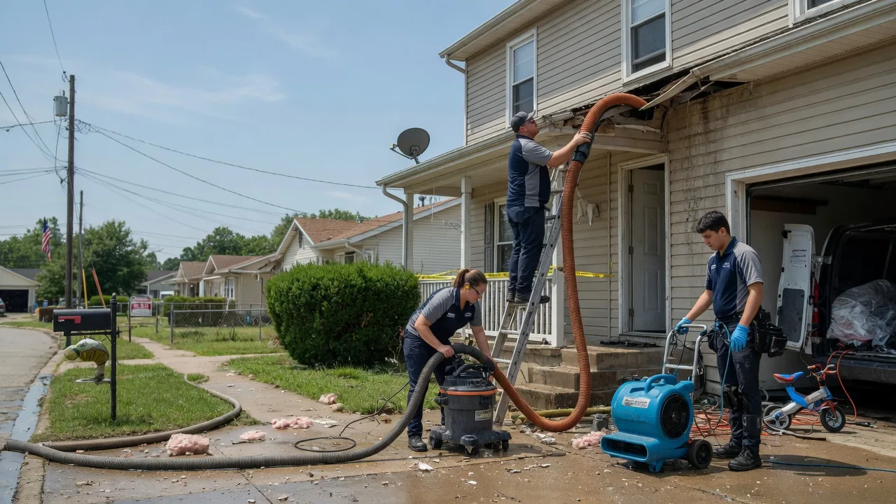 Water Damage Restoration in Grandfalls, TX near me